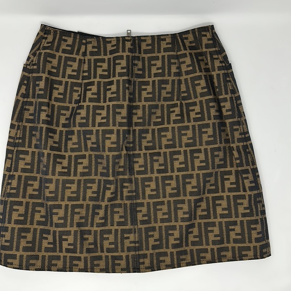 💯 Authentic Fendi Reversible Zipper Skirt - Picture 4 of 11
